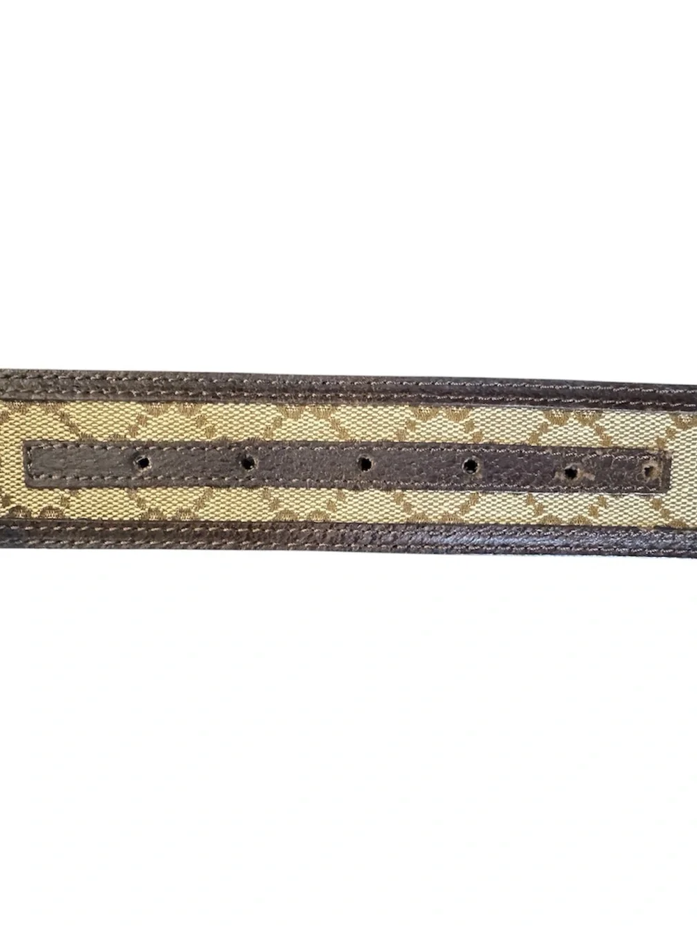 Gucci Monogram Interlocking G Buckle Belt